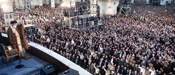 Ayətullah Xameneinin İmam Xomeyninin (r.ə) vəfatının ۳۴-cü ildönümündə iştirak və çıxışı